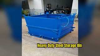 Tempat Penyimpanan Baja Stackable Tugas Berat untuk Keperluan Industri